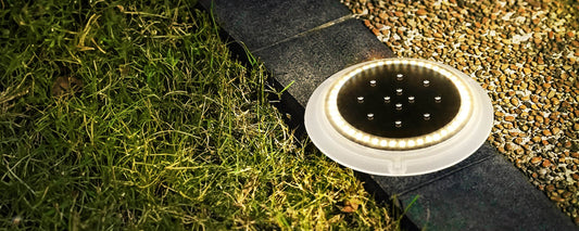 Brighten Your Outdoor Spaces with SHONE Solar Round Deck Lights