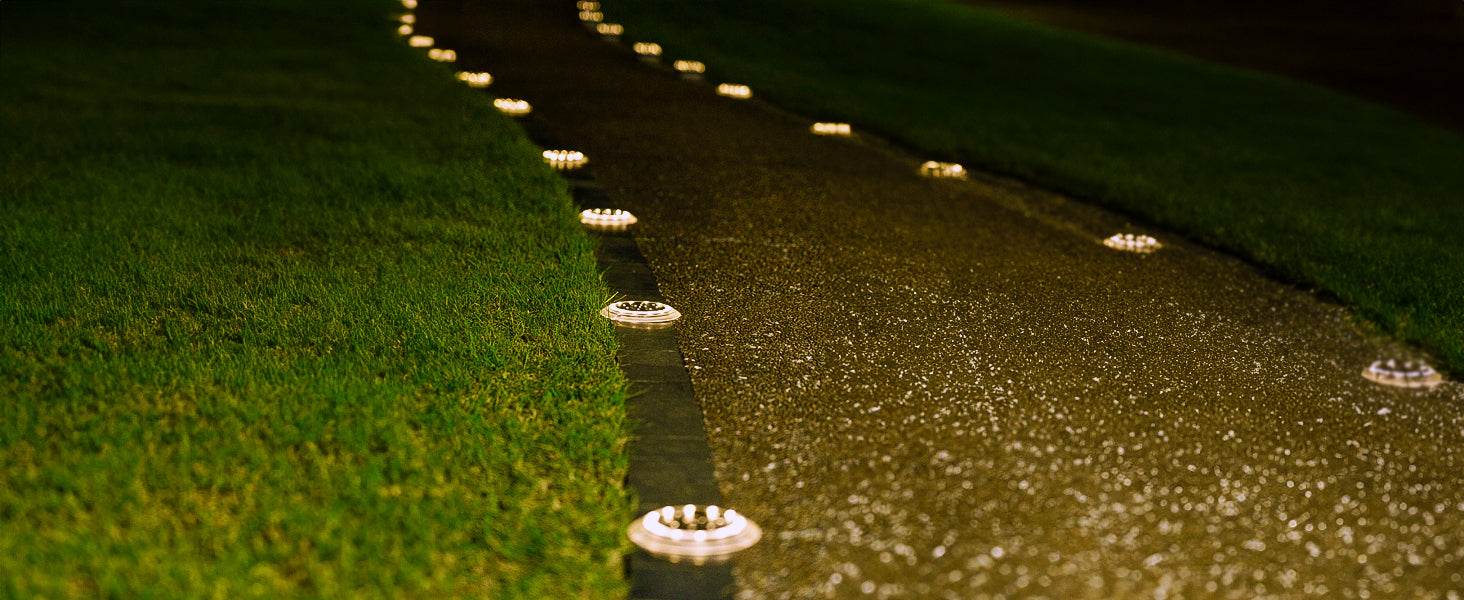 Flat Solar Lights for Walkway