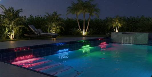 How to Light up Around a Pool?