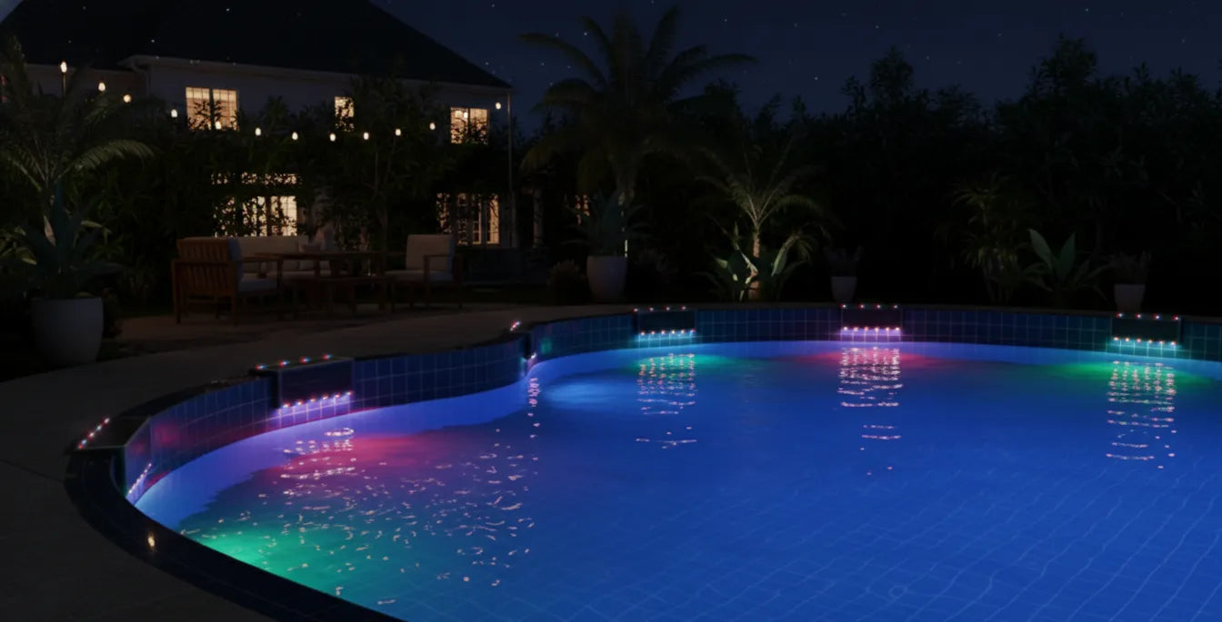 A Buyer's Guide to the Best Solar Pool Lights for Above Ground Pool | SHONE