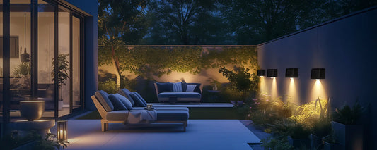 Outdoor Lights for Brick Walls Make Patios Shine All Year