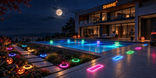 Halloween Outdoor Lights With Solar Power and Zero Wiring Hassle