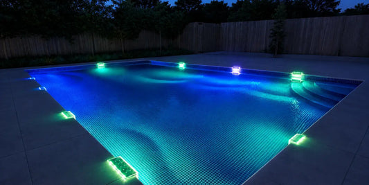 Create a Party Vibe with Pool Light Color Changing