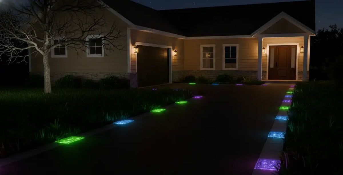 Driveway Paver Lights