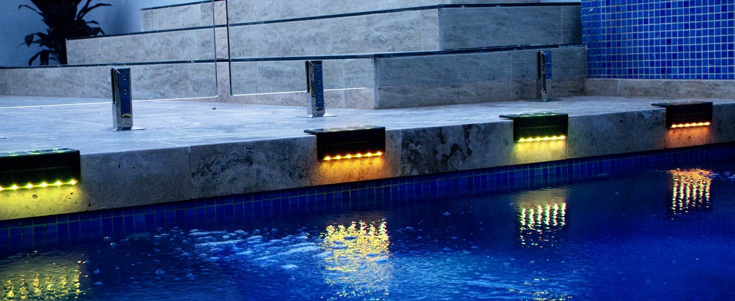 Dual Beam Color Changing Pool Light