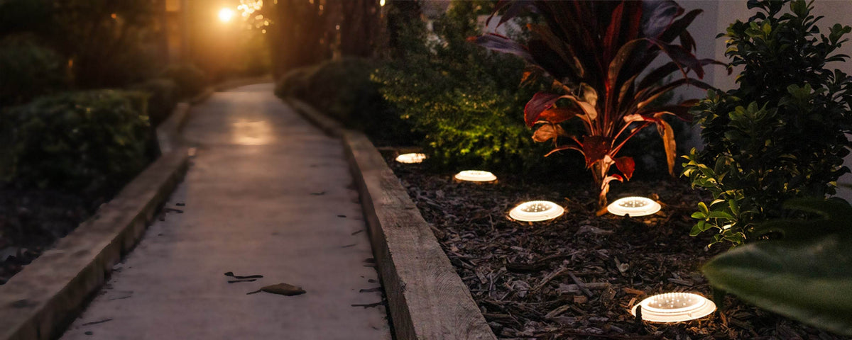 Flat Solar Lights