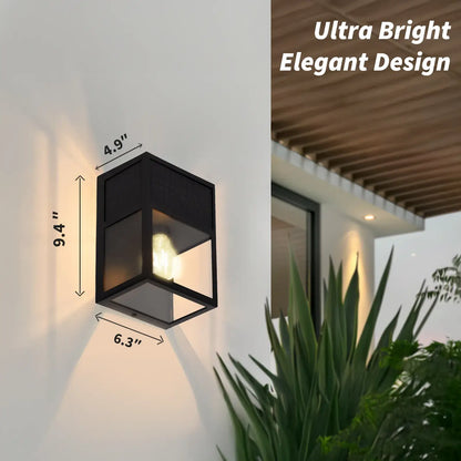Outdoor Solar Front Porch Lights