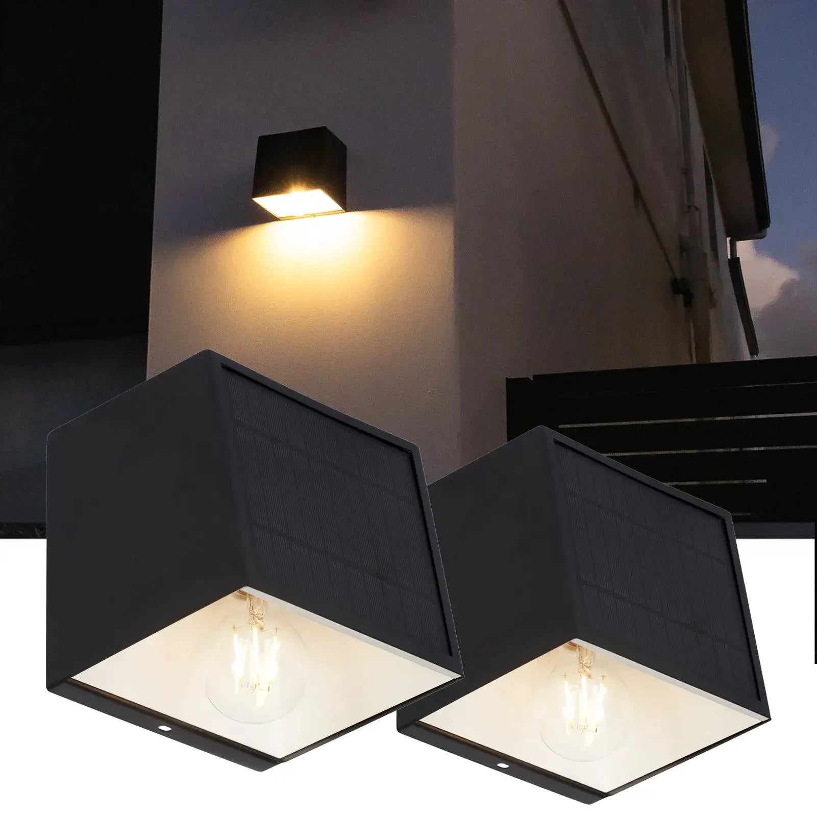 Outdoor Solar Wall Lights