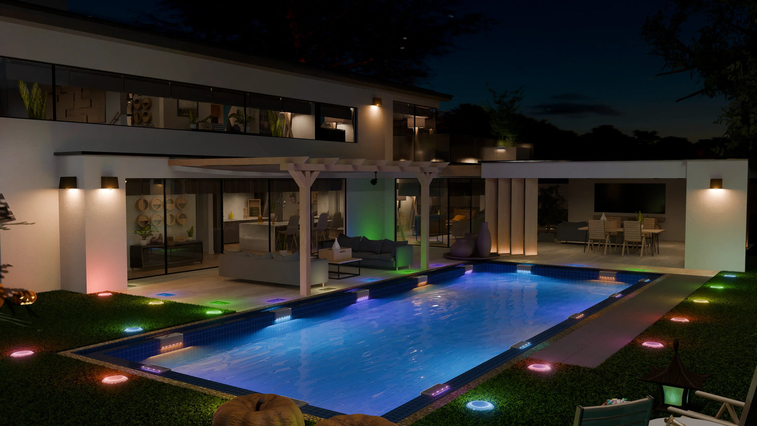 SHONE Above Ground Pool Lights