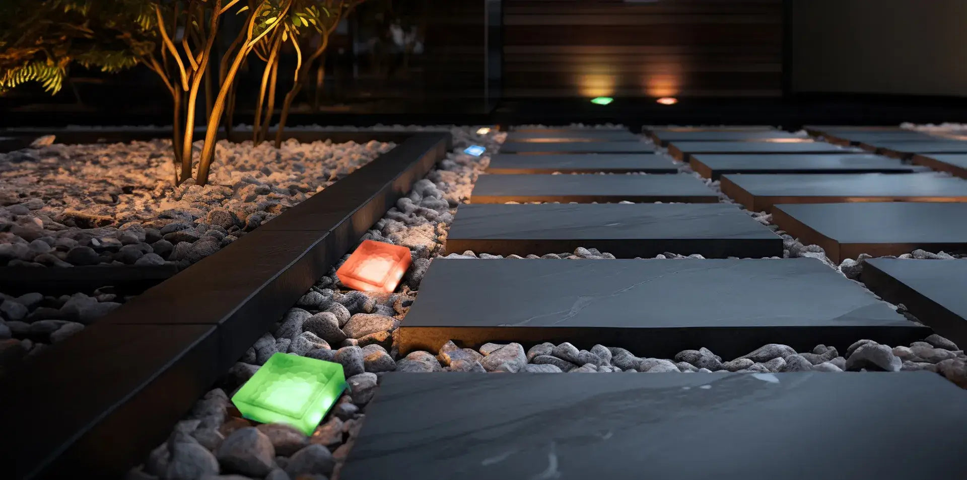 SHONE Christmas LED Paver Lights 4x4