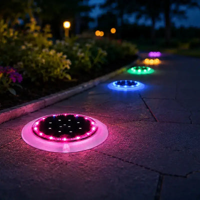 SHONE Solar Deck Light 48-LED