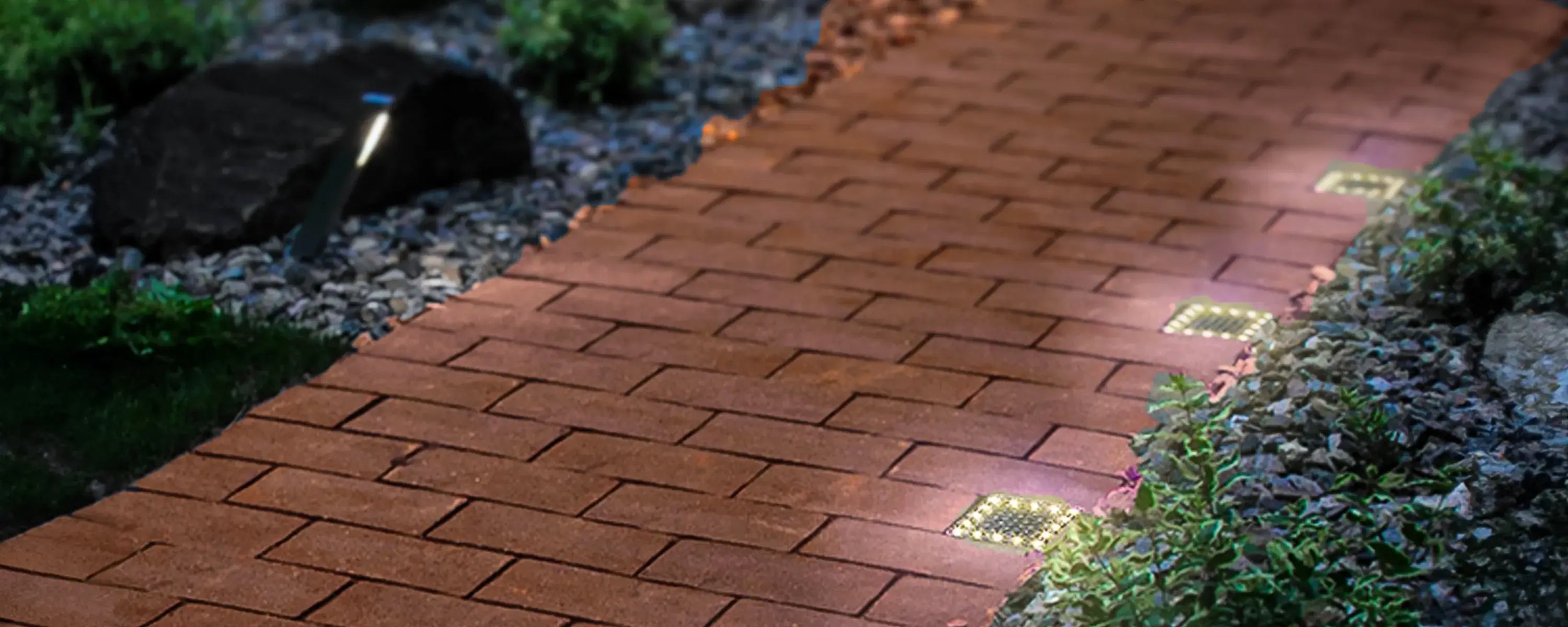 SHONE Solar Paver Lights 4x4