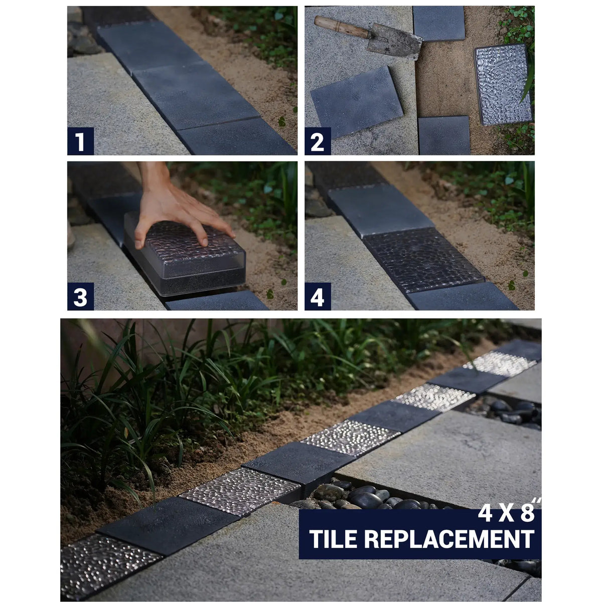 SHONE Solar Paver Light 4x8 Installation Guide