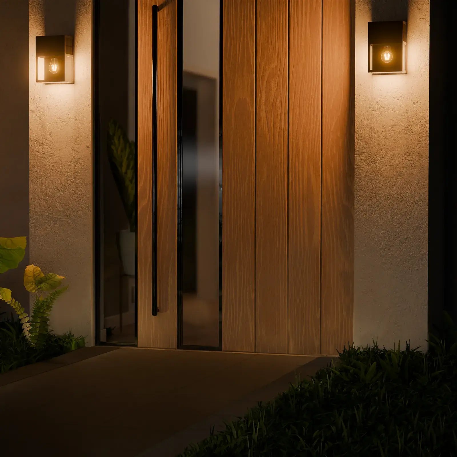 SHONE Solar Wall Lantern