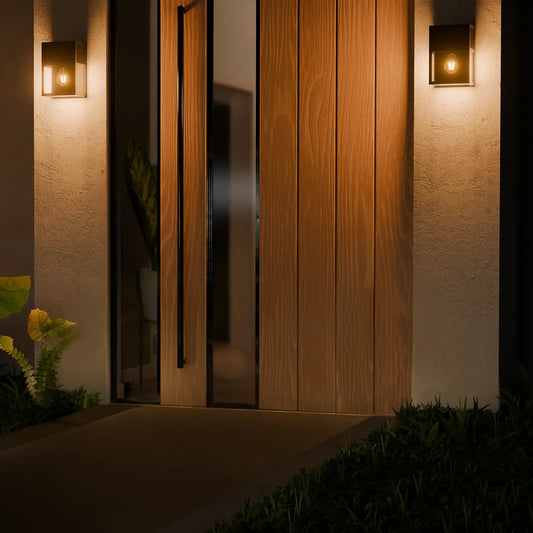 SHONE Solar Wall Lantern