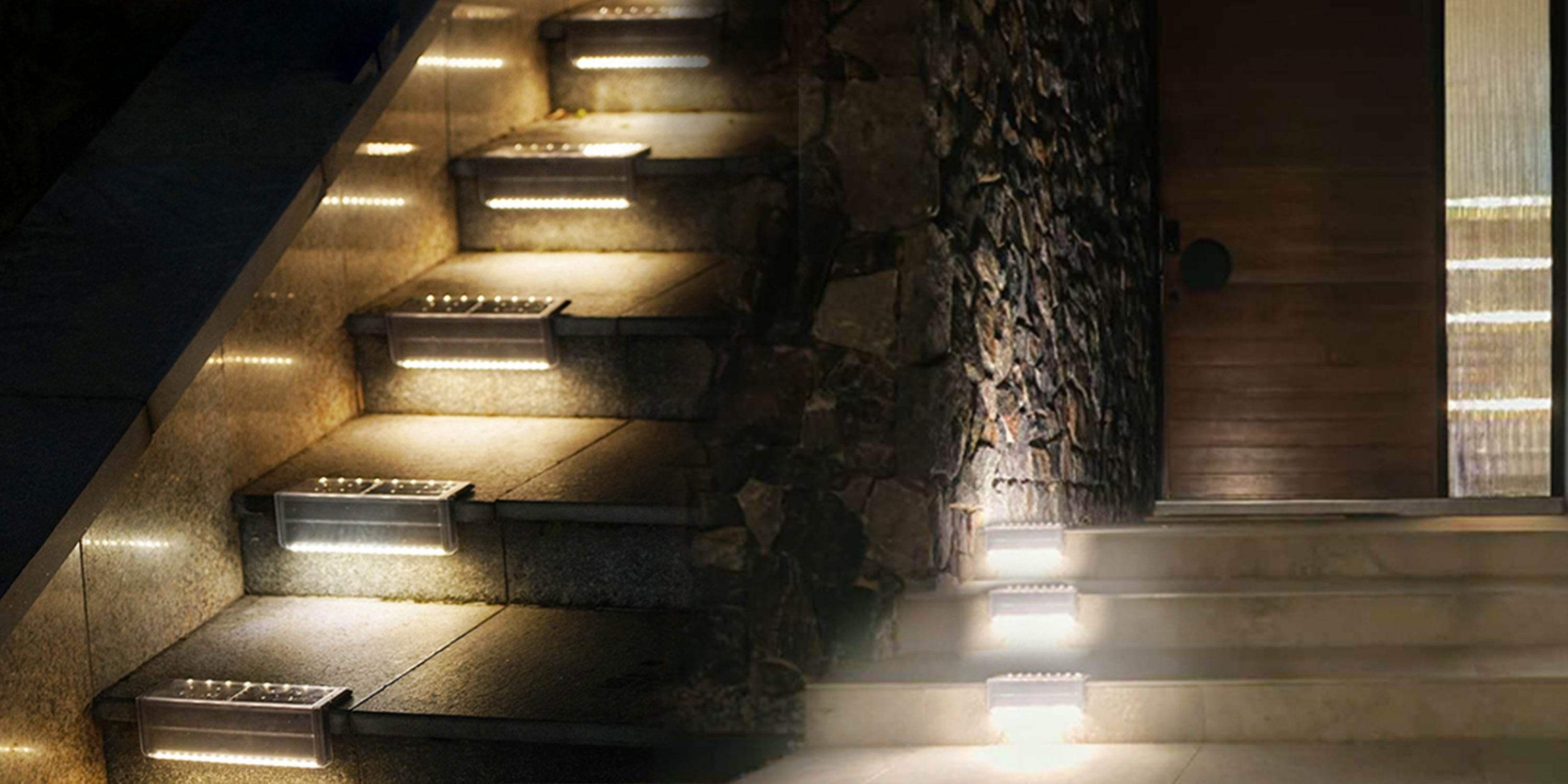 Solar Deck Stair Lights