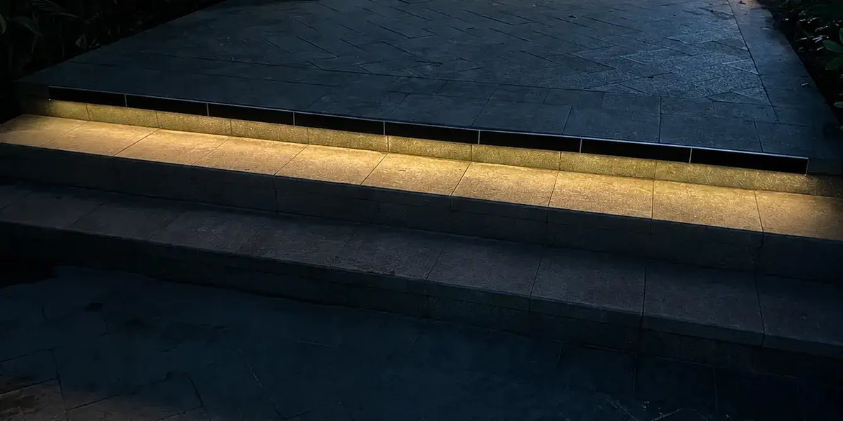 Solar Deck Stair Lights​