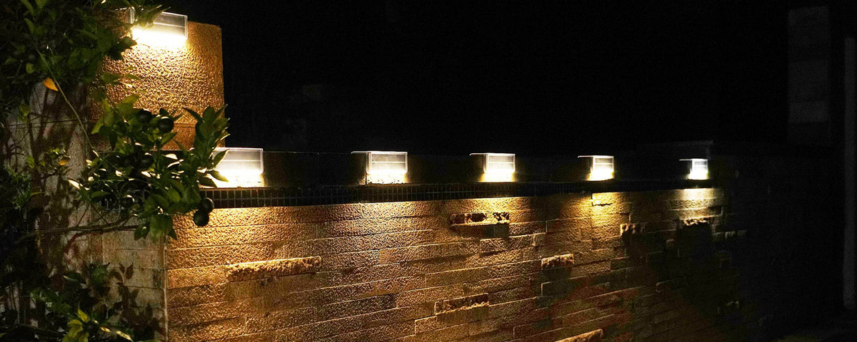 Solar Lights for Retaining Wall
