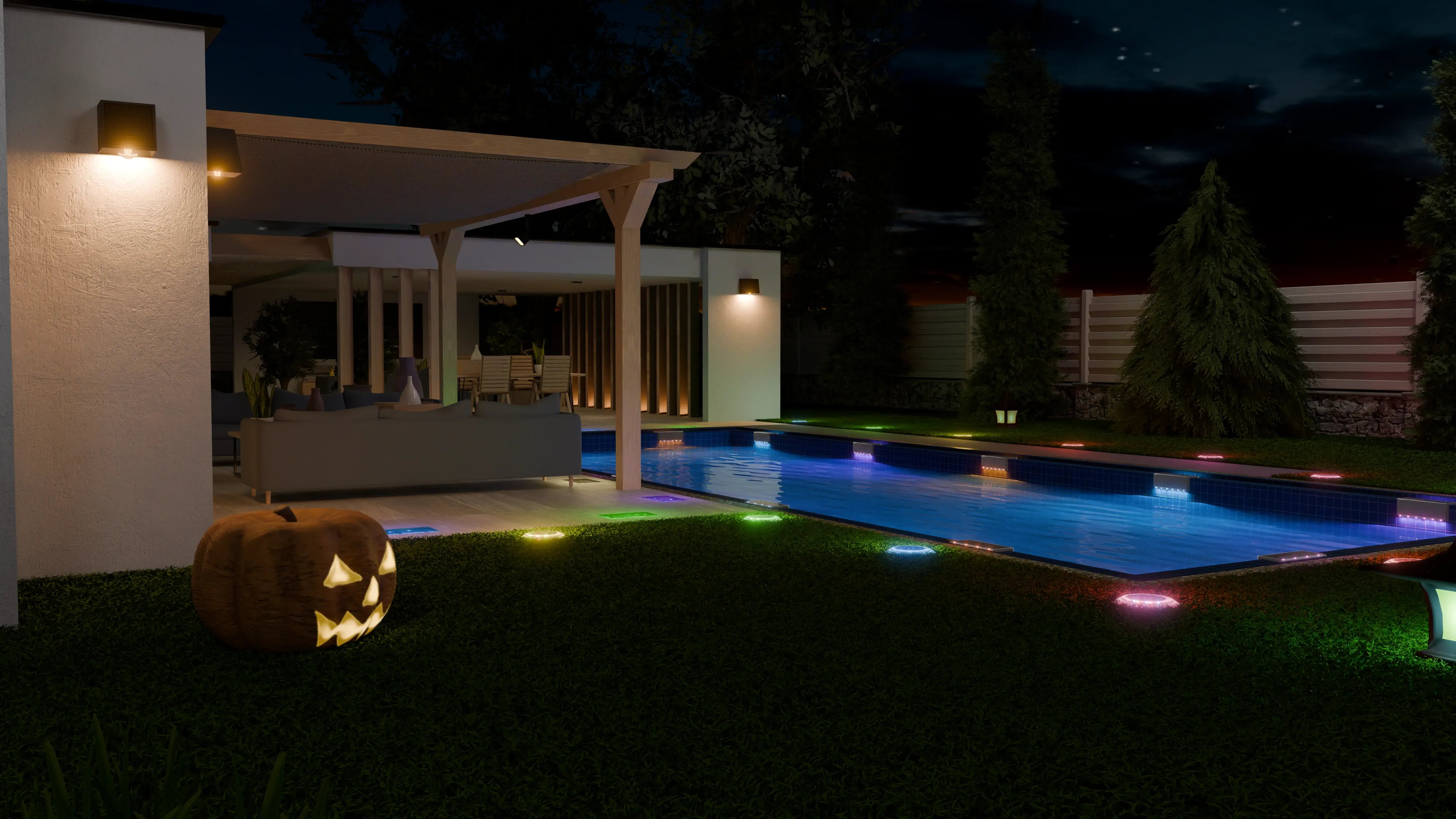 Solar Pool Lights for Inground Pools