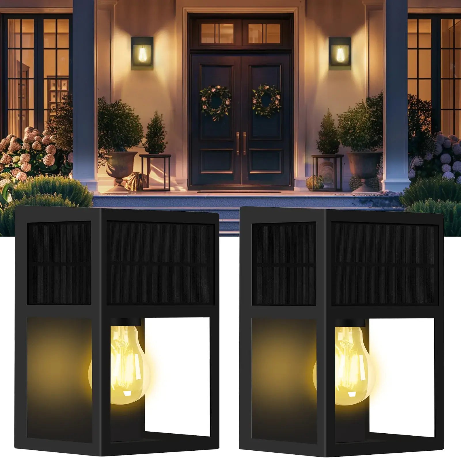 Solar Porch Lights