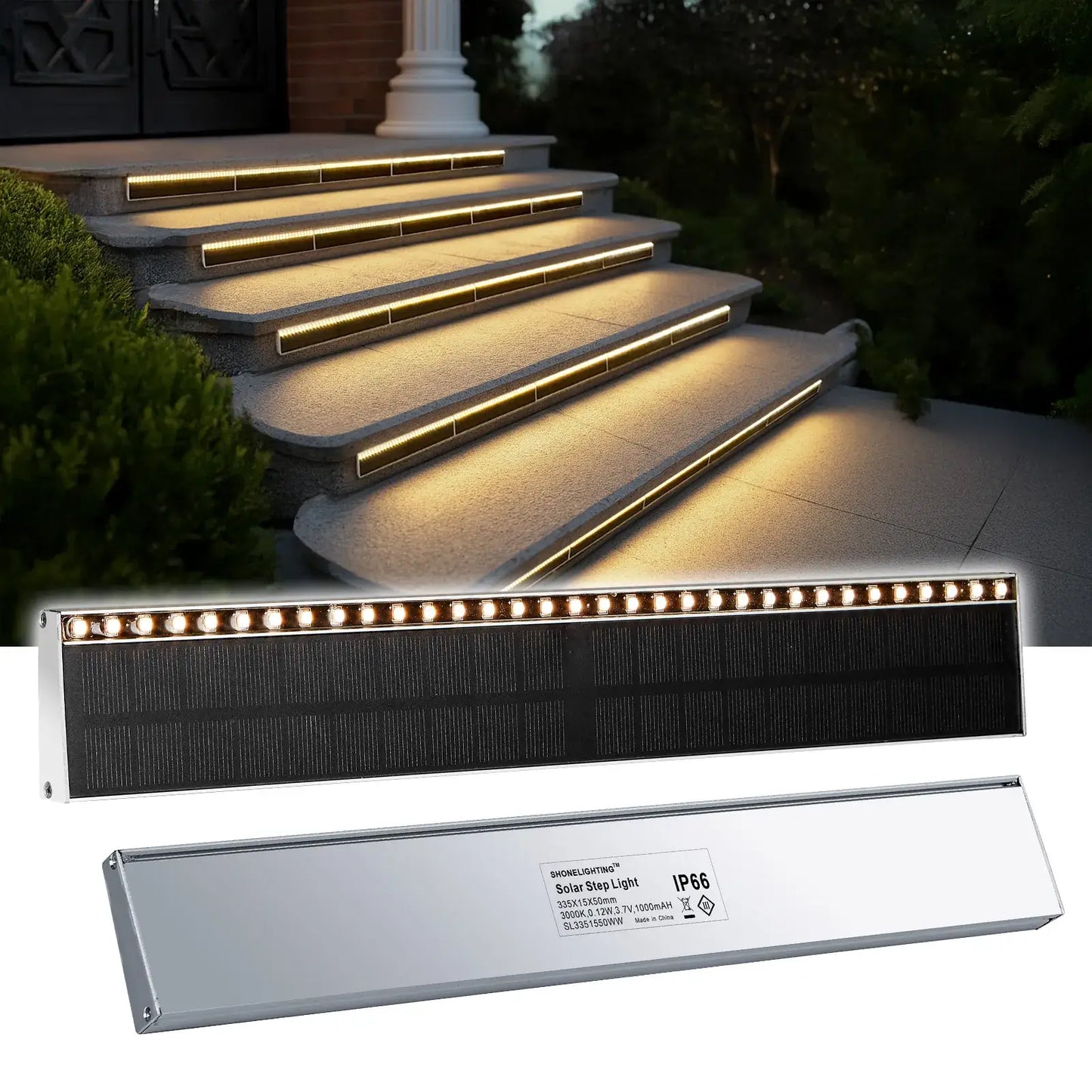 Solar Step Light 2-Pack
