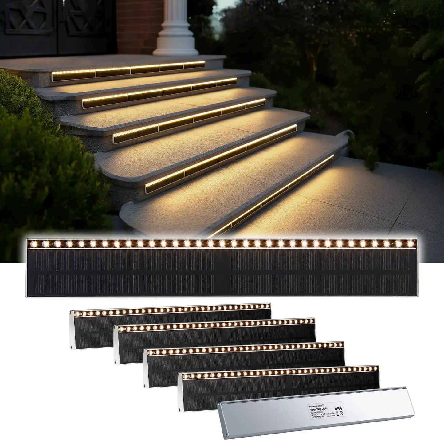 Solar Step Light 6-Pack