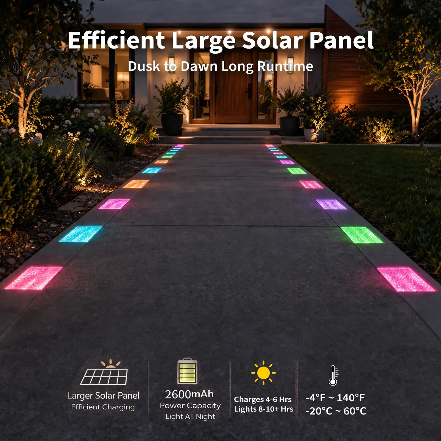 brick lights solar​