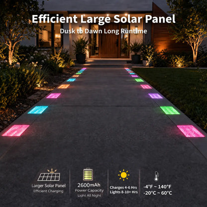 brick lights solar​