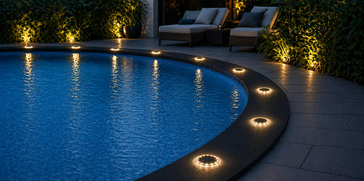deck lighting solar​