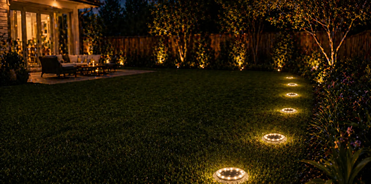 deck lighting solar powered​