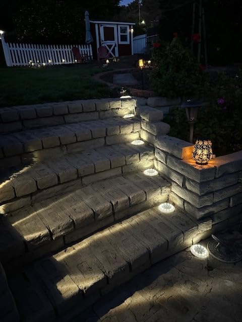 deck stair lighting solar