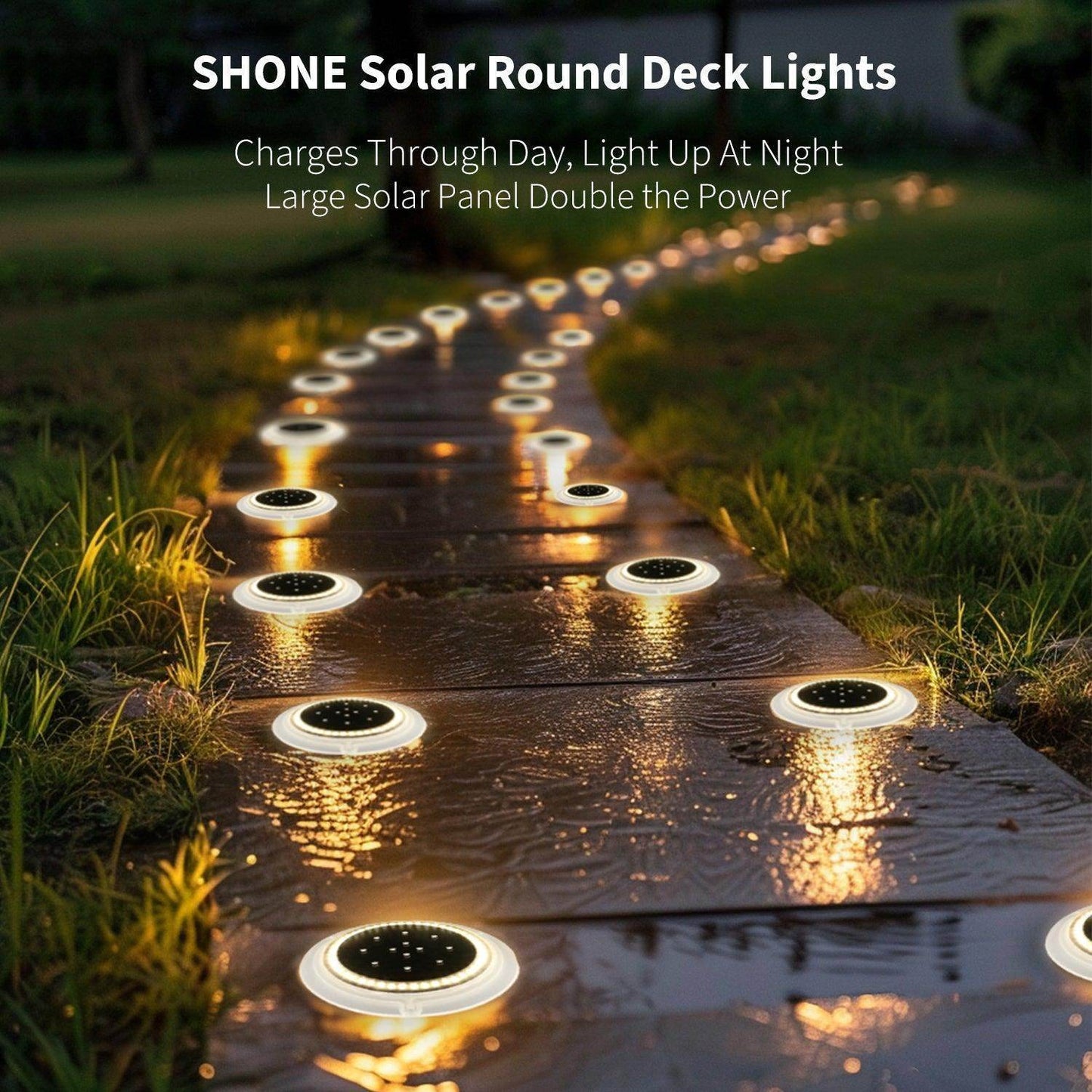 flat in ground solar lights