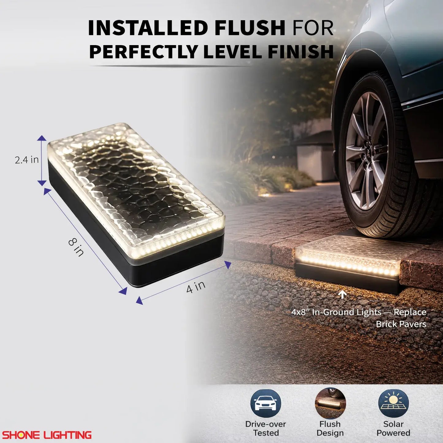 in ground paver lights