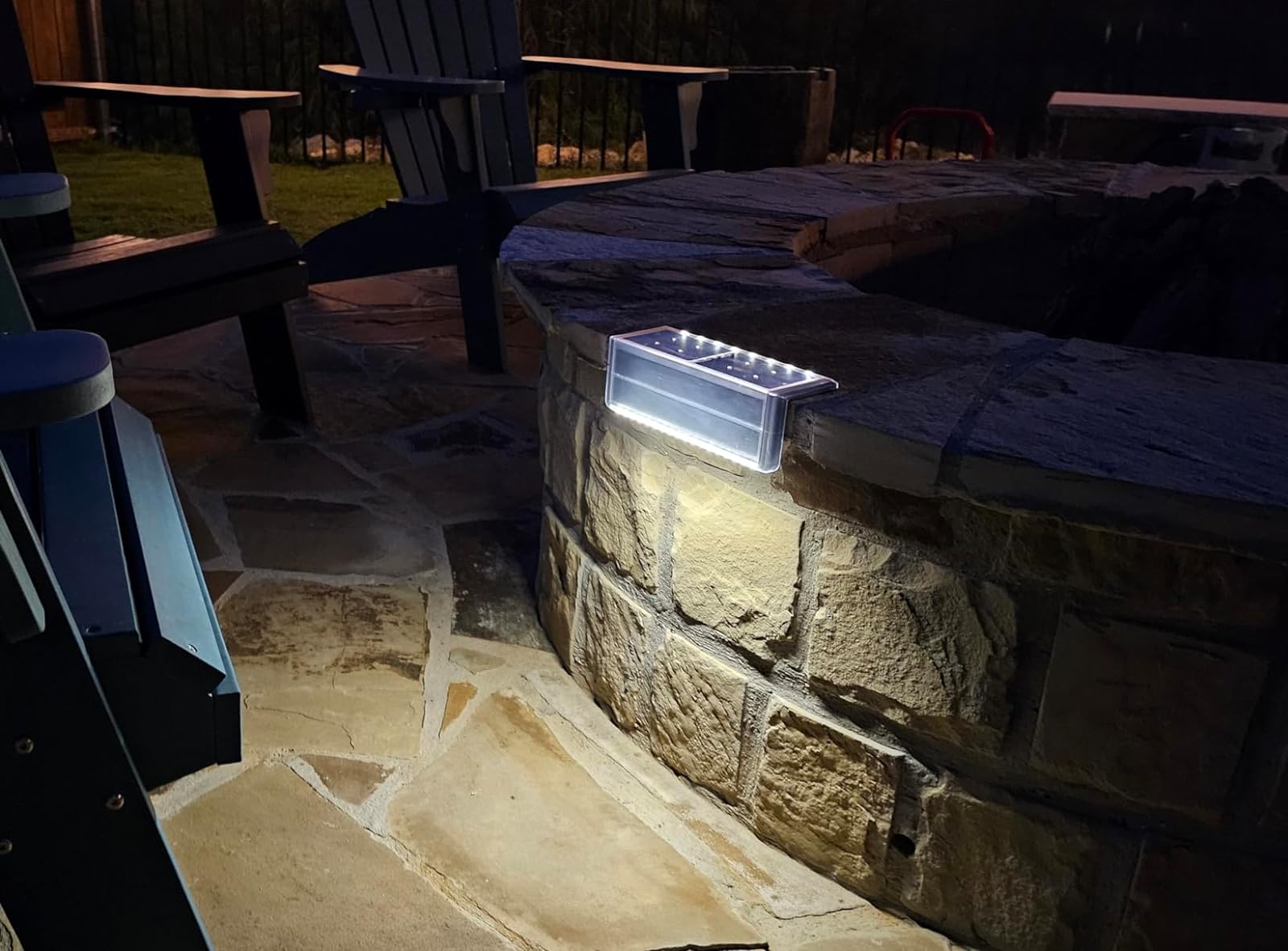 lighting for concrete steps