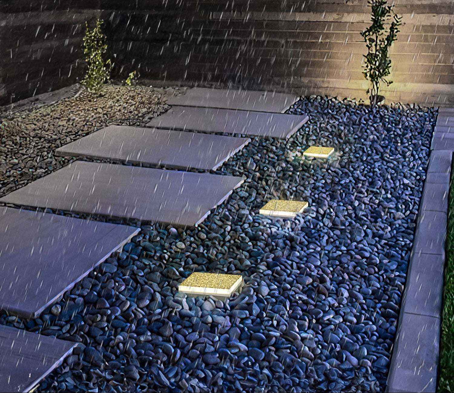 outdoor in-ground lighting