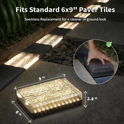 outdoor solar brick lights​
