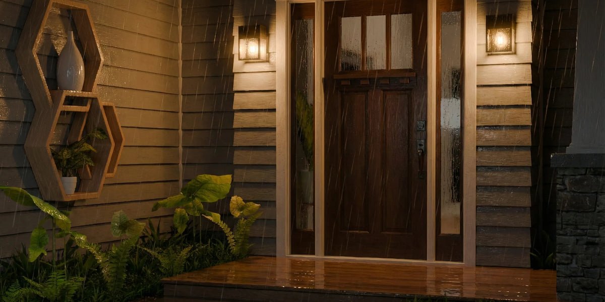 outdoor wall mounted solar lanterns​