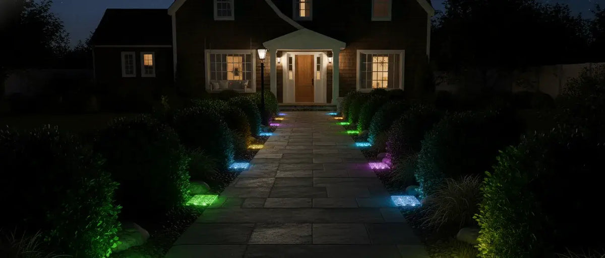patio paver lights​