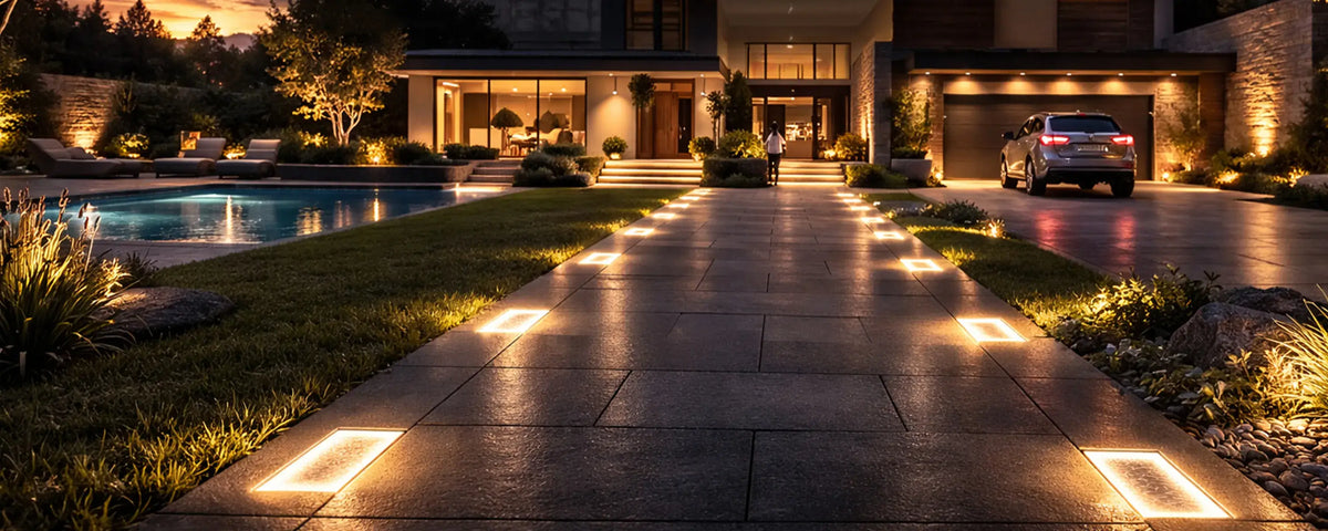 paver lights solar​