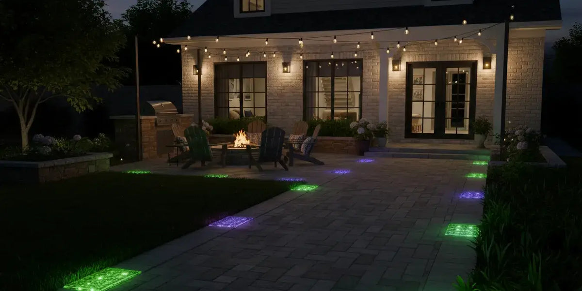 paver patio lighting​