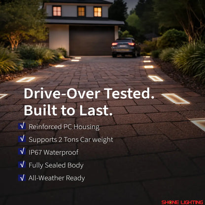 pavers with solar lights