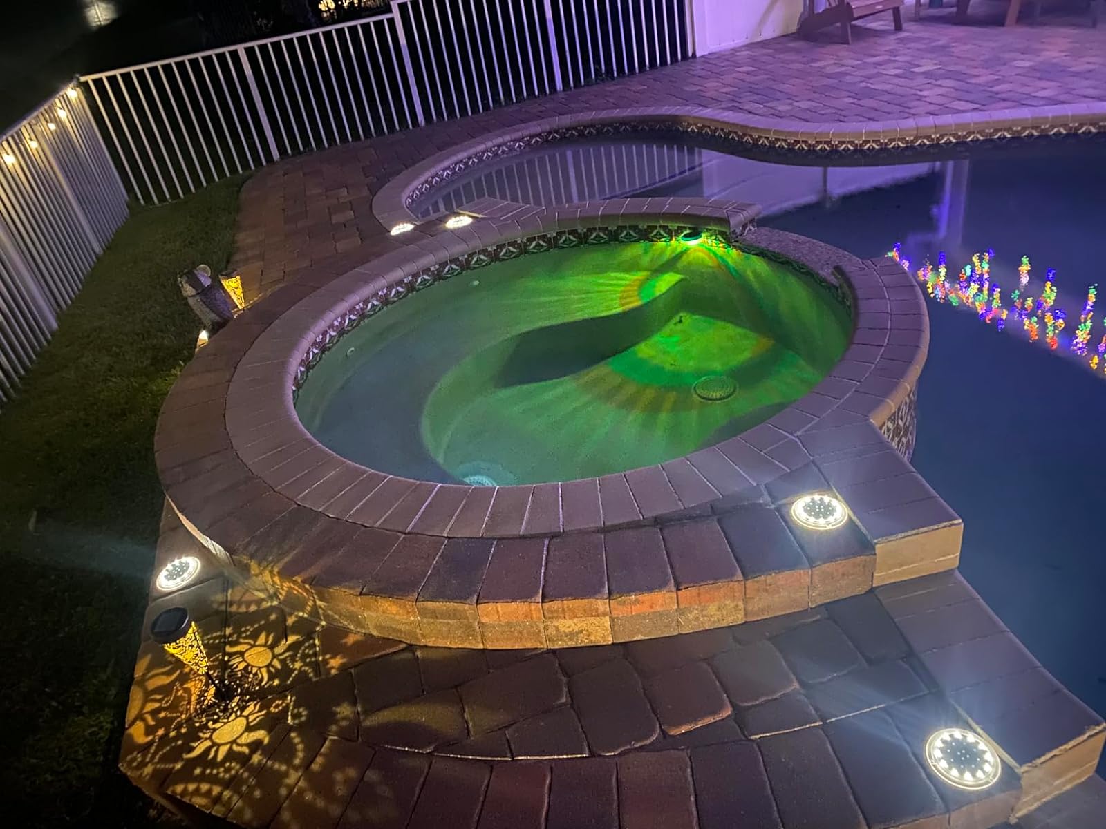 pool lighting solar