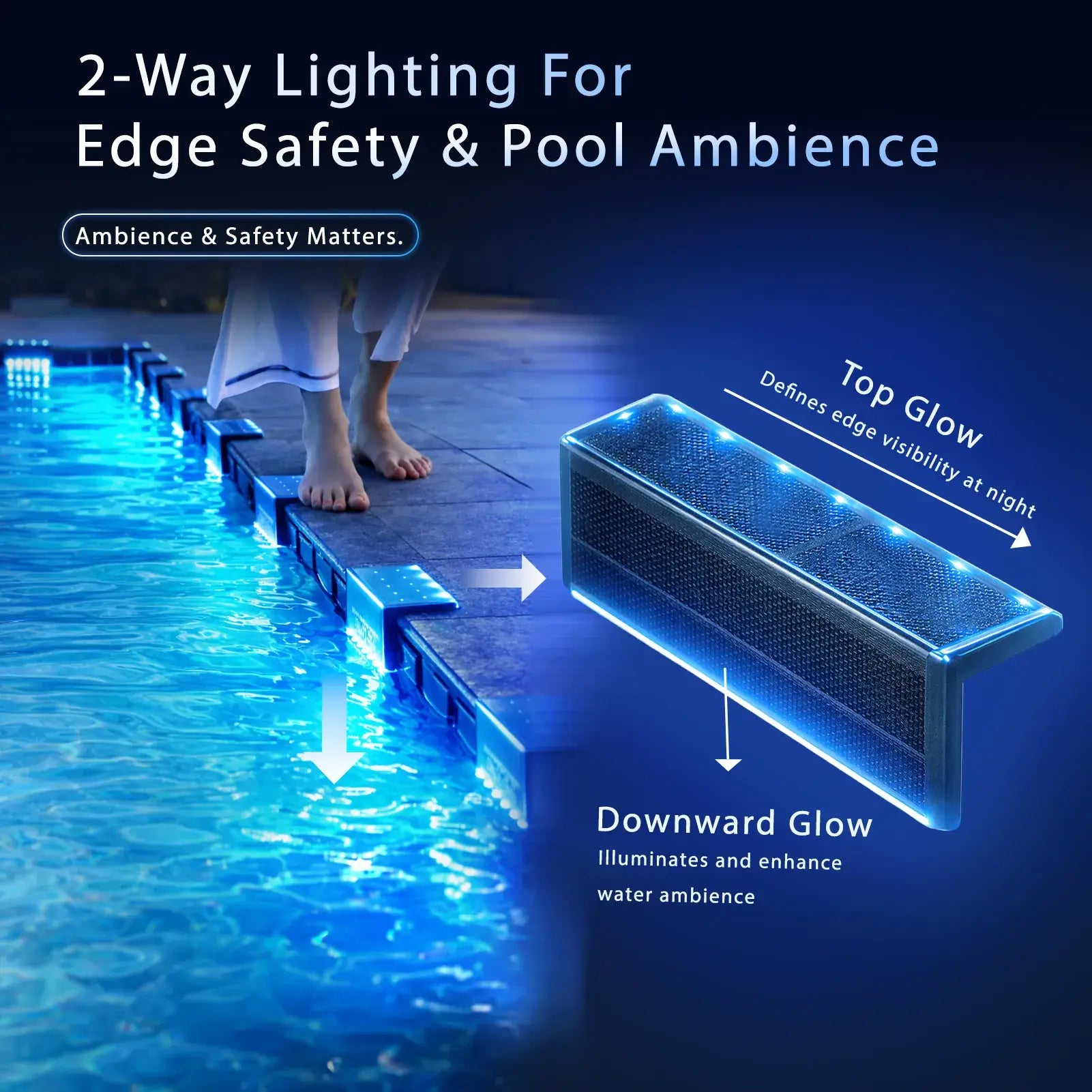 poolside solar lights