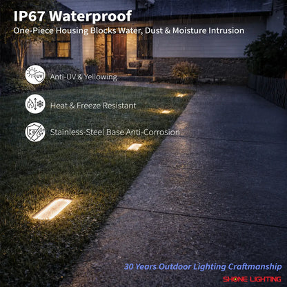 solar brick paver lights