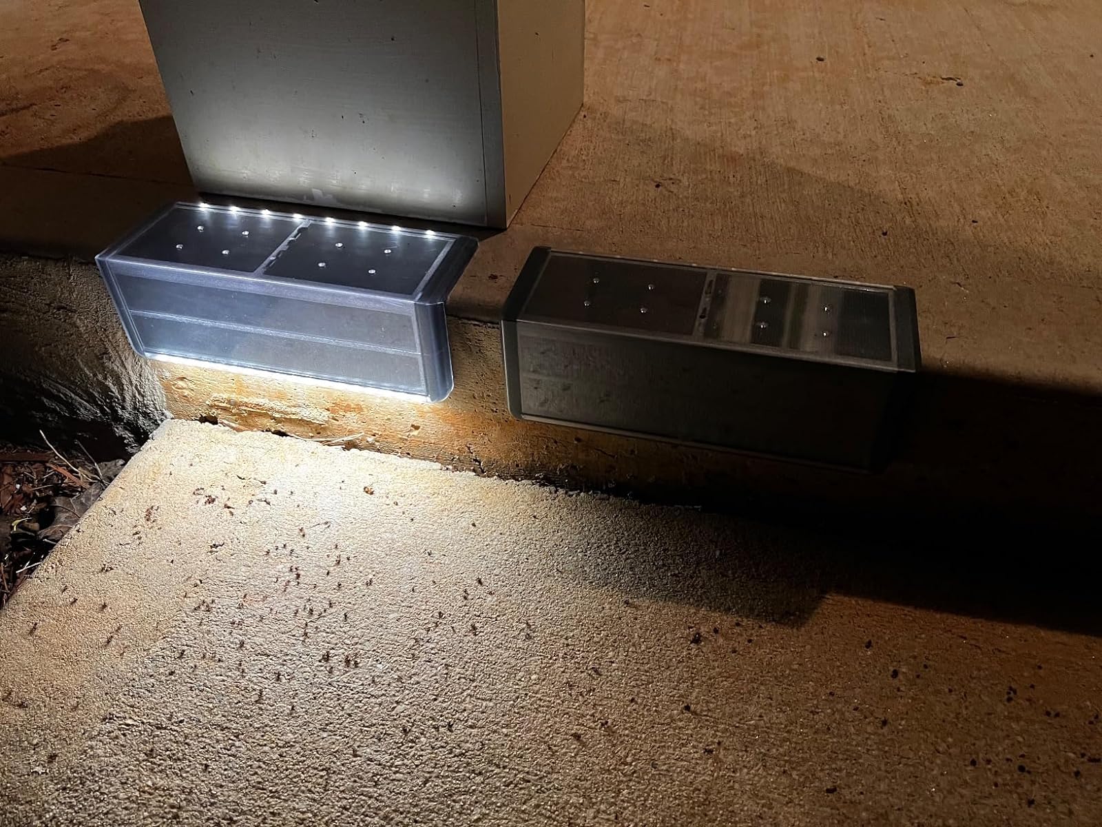 solar deck lights for steps