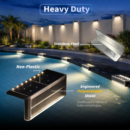 solar in ground pool lights​