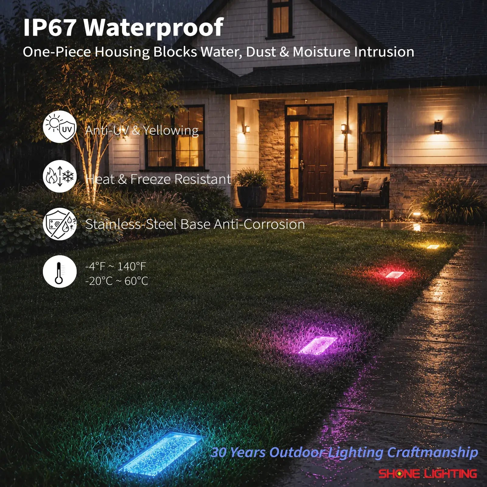 solar led paver lights​