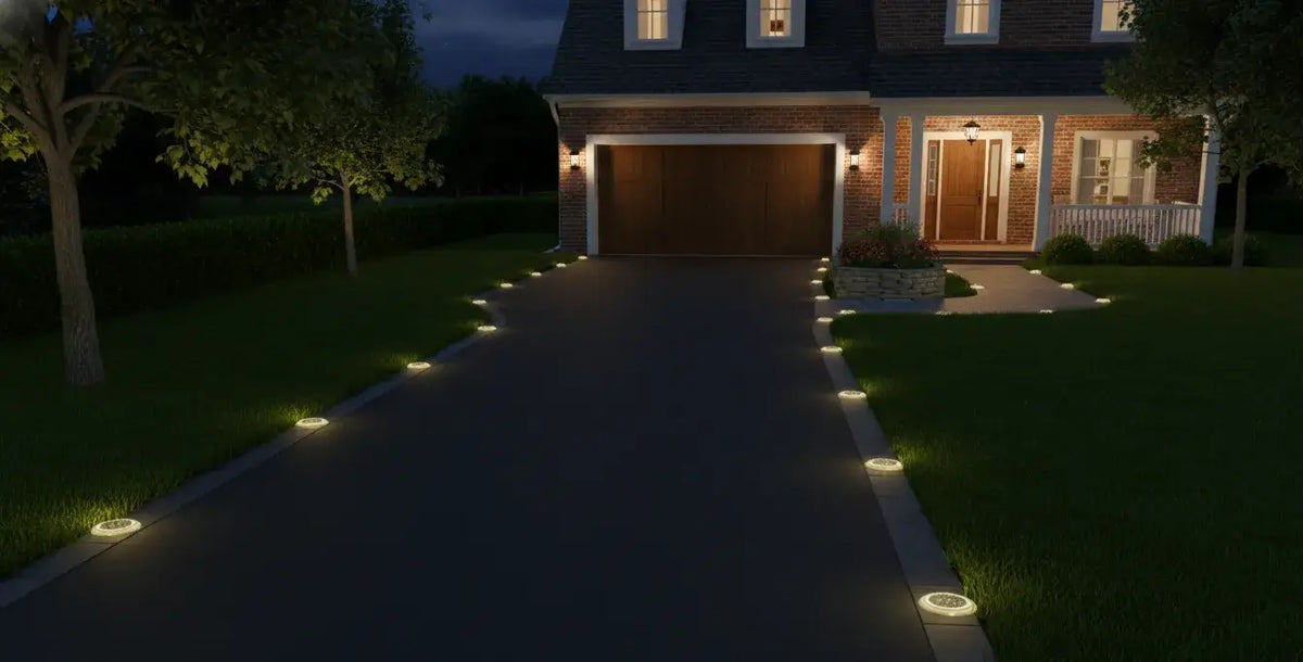 solar lights for deck​