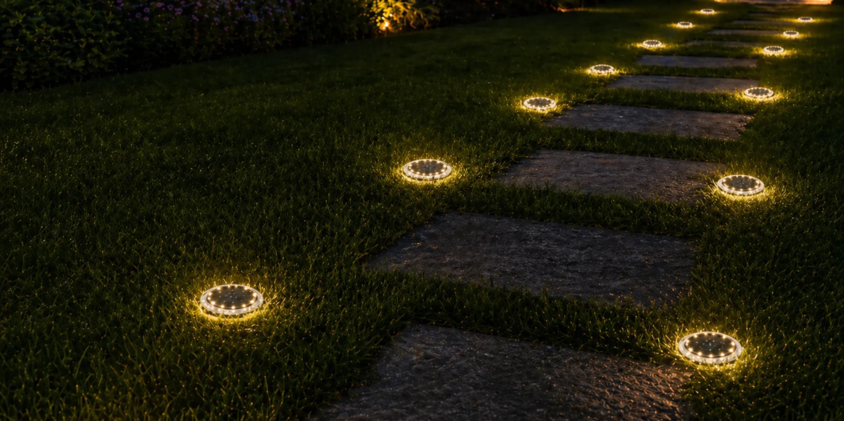 solar lights for outside deck​