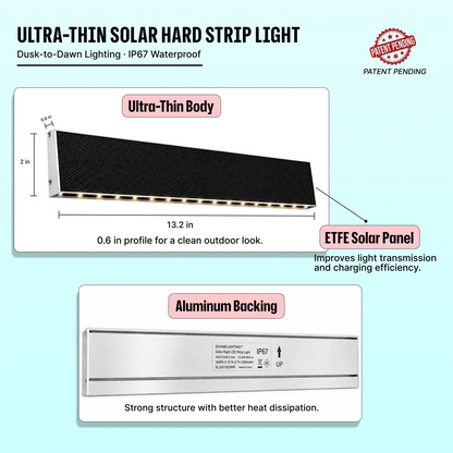 solar outdoor stair lighting​
